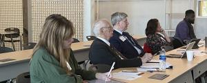 The Commission on Higher hosting the Executive Director of the Alabama Commission on Higher Education, and the Senior Regional Director for North America with Oracle.